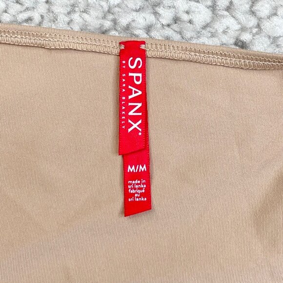 Spanx Cami Full Socialite Slip Shape Wear Beige Natural Glam - Picture 3 of 10